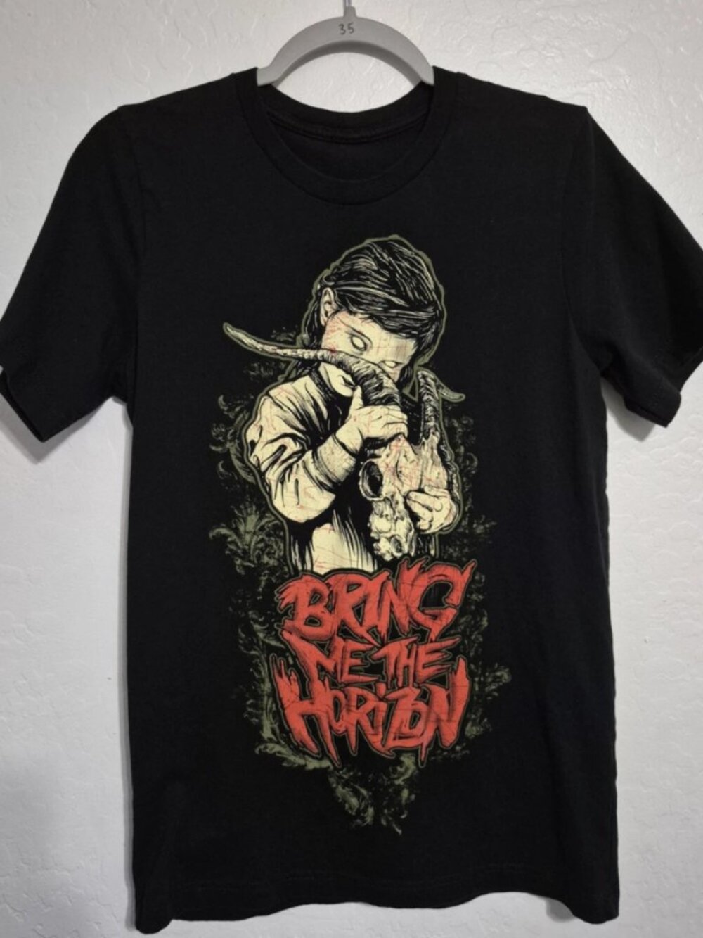 Bring Me The Horizon BMTH Girl Skull Graphic Tee